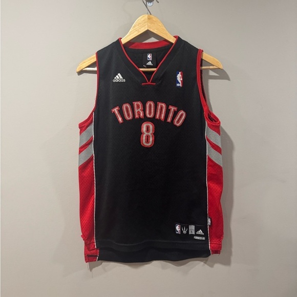 Toronto Raptors Jose Calderon Adidas NBA Jersey - Picture 1 of 9